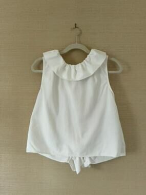Mark D. Sikes Ruffle Top – Size 4